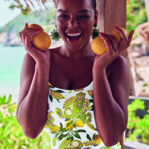 Maillot de bain citrons